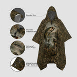 Love Fishing - Personalized Fishing Rain Poncho Coat