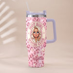 Hot Girl Water's Club, Gift for Women - Personalized Self love Tumbler With Plush Charm