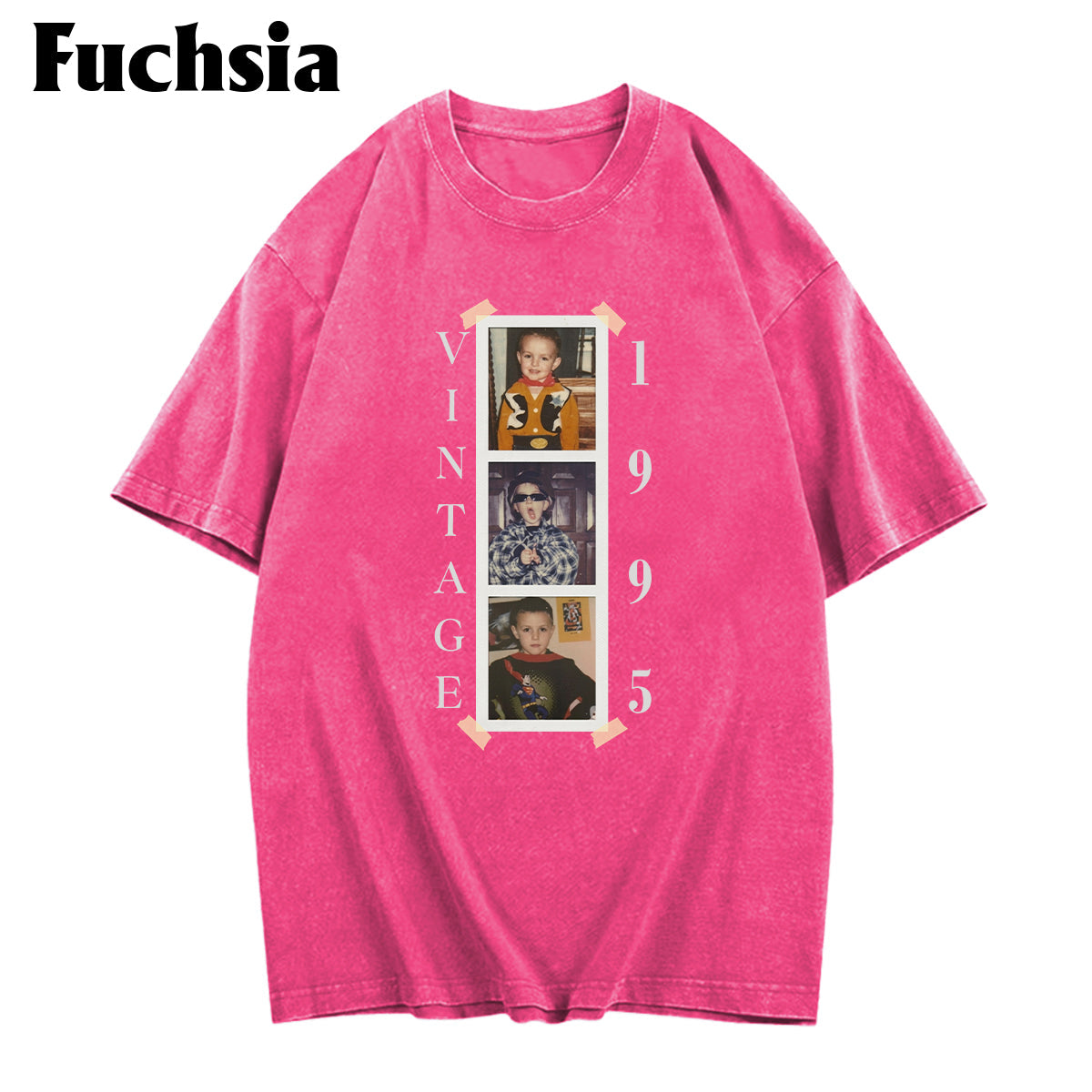 Birthday Gift - Personalized Birthday Washed T-Shirt