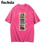 Birthday Gift - Personalized Birthday Washed T-Shirt