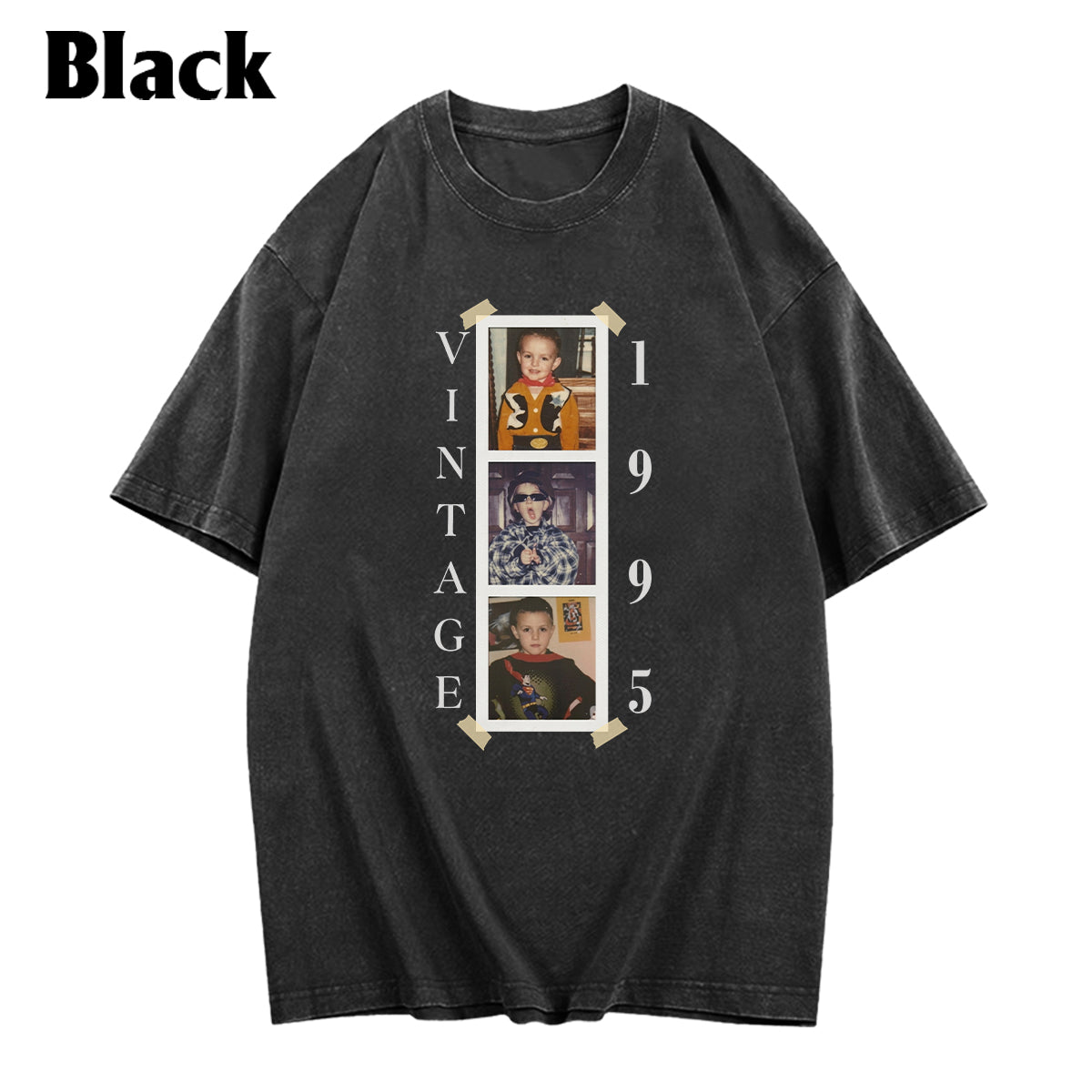 Birthday Gift - Personalized Birthday Washed T-Shirt