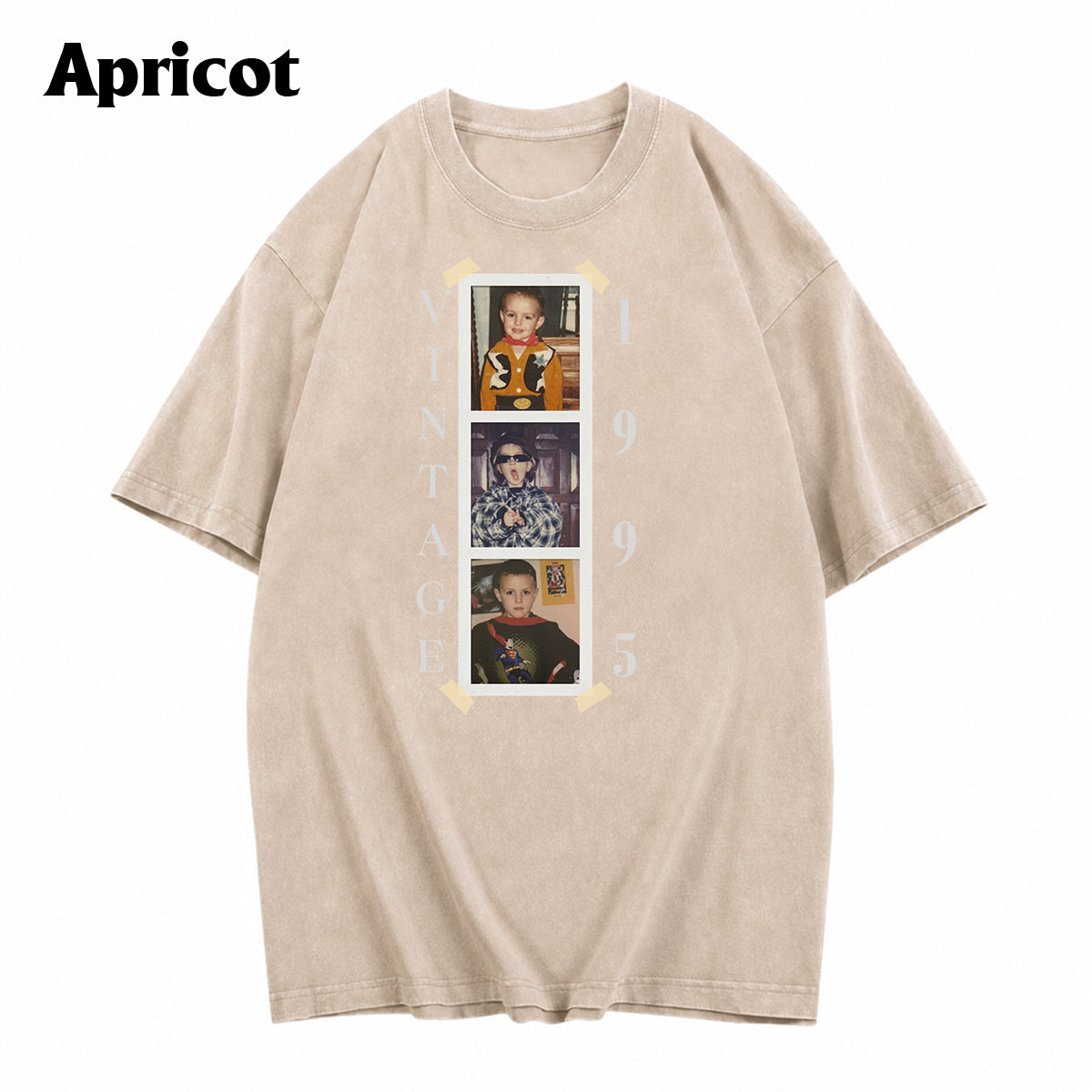 Birthday Gift - Personalized Birthday Washed T-Shirt