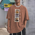 Birthday Gift - Personalized Birthday Washed T-Shirt