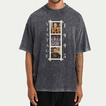 Birthday Gift - Personalized Birthday Washed T-Shirt