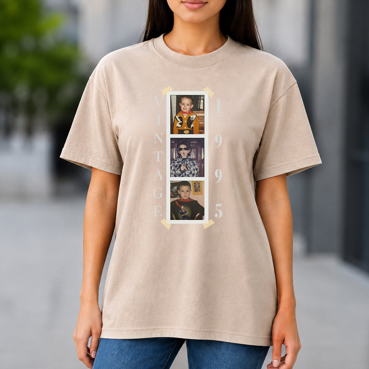 Birthday Gift - Personalized Birthday Washed T-Shirt