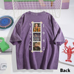 Birthday Gift - Personalized Birthday Washed T-Shirt