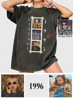 Birthday Gift - Personalized Birthday Washed T-Shirt