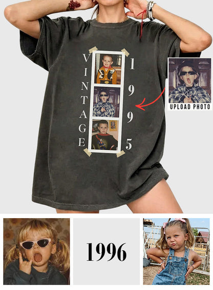 Birthday Gift - Personalized Birthday Washed T-Shirt