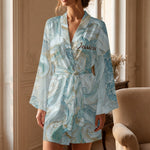 Love Turtle - Personalized Turtle Satin Robe