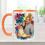 Best Dad Ever - Personalized Father Accent Mug & Coaster