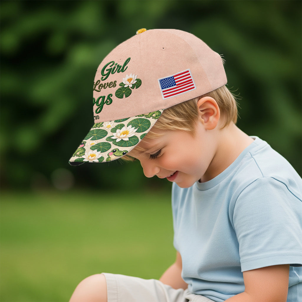 Just A Girl Who Loves Frogs - Personalized Frog Classic Cap