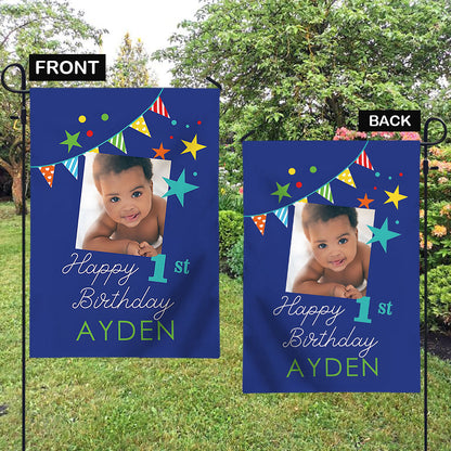 Happy Birthday - Personalized Birthday Ceramic Round Plate