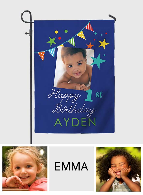 Happy Birthday - Personalized Birthday Ceramic Round Plate
