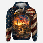 Real American - Personalized Patriot All Over Shirt