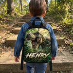 Back To School - Personalized Teacher Changeable Leather Patch Backpack