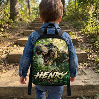 Back To School - Personalized Teacher Changeable Leather Patch Backpack