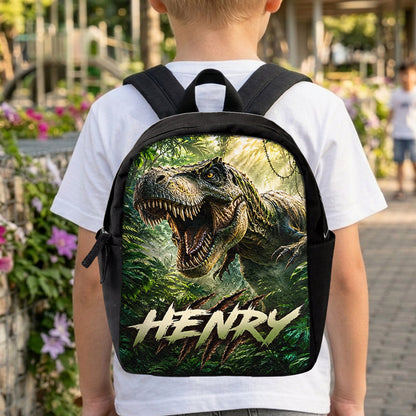 Back To School - Personalized Teacher Changeable Leather Patch Backpack