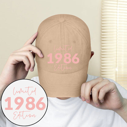 Birthday Gift - Personalized Birthday Embroidered Classic Cap
