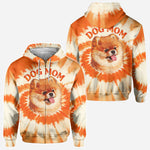 Tie Dye Style Shirt For Pet Owner - Personalized Dog All Over Shirt