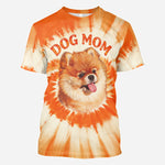 Tie Dye Style Shirt For Pet Owner - Personalized Dog All Over Shirt