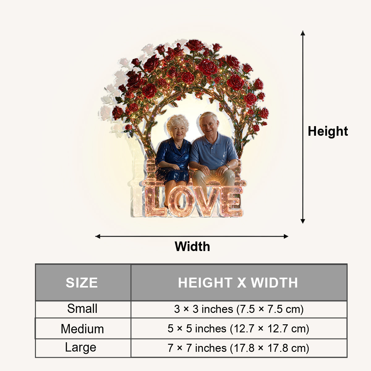 You & Me, We Got This - Personalized Couple LED Light Ceramic Pot