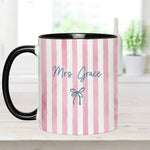 Back To School Gift for Teacher - Personalized Teacher Accent Mug