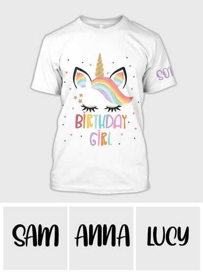 Happy Birthday - Personalized Birthday All Over Shirt