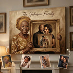 Family Generations - Personalized Family Canvas And Poster