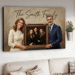 Family Generations - Personalized Family Canvas And Poster