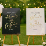 Happy Birthday - Personalized Birthday Canvas And Poster