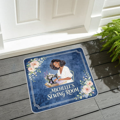 Sewing Room - Personalized Sewing Non-Slip Tufted Rug