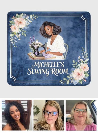 Sewing Room - Personalized Sewing Non-Slip Tufted Rug