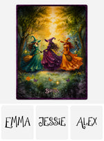 The Witches - Personalized Witch Blanket