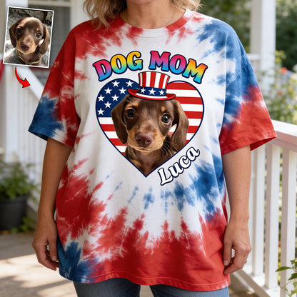 Red, White & Woof - Personalized Pet All Over Shirt