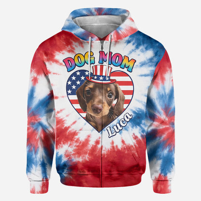 Red, White & Woof - Personalized Pet All Over Shirt