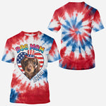 Red, White & Woof - Personalized Pet All Over Shirt