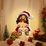 Merry Christmas - Personalized Christian LED Light Tree Topper