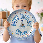 Happy Birthday - Personalized Birthday Ceramic Round Plate