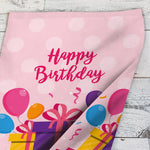 Happy Birthday - Personalized Birthday Garden Flag