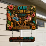 Welcome to Our Pool, Pool Sign - Personalized Wooden Wall Mount Sign