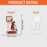 Custom From Any Photo - Personalized Basketball Premium 3D Ornament