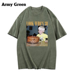Birthday Gift - Personalized Birthday Washed T-Shirt