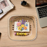 Teacher Gifts Boho Kraft - Personalized Teacher Catch-All Tray