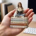 Reading Book - Personalized Book Premium 3D Figurine
