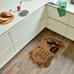 Come On In The Brew Doesn't Brew Itself - Personalized Witch Non-Slip Tufted Rug