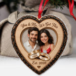 Our Christmas Together - Personalized Couple Ornament