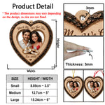 Our Christmas Together - Personalized Couple Ornament