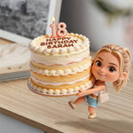 Custom Any Photo - Personalized Birthday Premium 3D Figurine