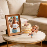 Custom Any Photo - Personalized Birthday Premium 3D Figurine