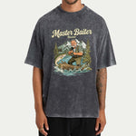 Custom Fishing Shirt For Dad/ Husband/ Son... - Personalized Fishing Washed T-Shirt